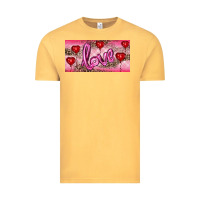 Valentine's Day Love Balloon Heart Balloons Vintage Tee | Teevron