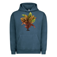Pigment Midnight Navy Croton Urban Hoodie - LillyAllenDesigns
