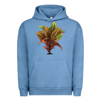 Pigment Pebble Blue Croton Urban Hoodie - LillyAllenDesigns