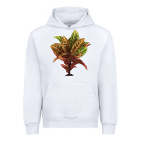 White Croton Urban Hoodie - LillyAllenDesigns