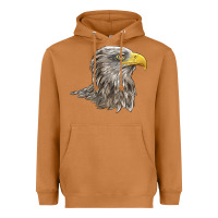 Meerkat American White Sea Eagle Head Heavyweight Hoodie - LillyAllenDesigns