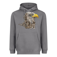 Storm American White Sea Eagle Head Heavyweight Hoodie - LillyAllenDesigns