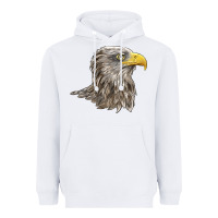 White American White Sea Eagle Head Heavyweight Hoodie - LillyAllenDesigns