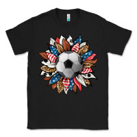 Black football sunflower Classic Tee - HRA Design Shop