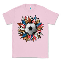 Bubblegum Pink football sunflower Classic Tee - HRA Design Shop