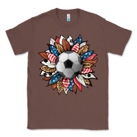 Chestnut football sunflower Classic Tee - HRA Design Shop