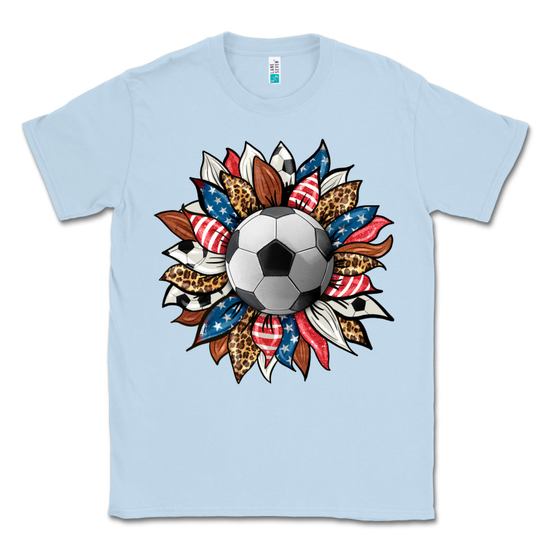 Football Sunflower Classic Tee by HRA Design Shop | Teevron
