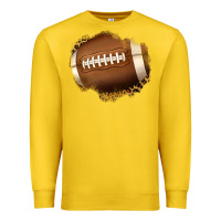 Lemon leopard american football patch Premium Sweatshirt - Jasminsmagicworld