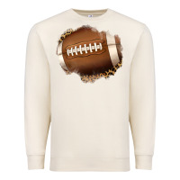 Sandshell leopard american football patch Premium Sweatshirt - Jasminsmagicworld
