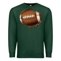 Leopard American Football Patch Premium Sweatshirt | Teevron