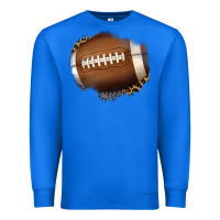 True Royal leopard american football patch Premium Sweatshirt - Jasminsmagicworld