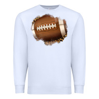 White leopard american football patch Premium Sweatshirt - Jasminsmagicworld