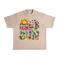 French Oak here comes the sun Urban Heavy Tee - texasbilliewilder
