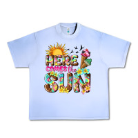 Grape Ice here comes the sun Urban Heavy Tee - texasbilliewilder