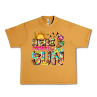 Peanut Butter here comes the sun Urban Heavy Tee - texasbilliewilder