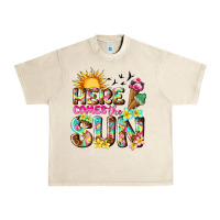 Sandshell here comes the sun Urban Heavy Tee - texasbilliewilder
