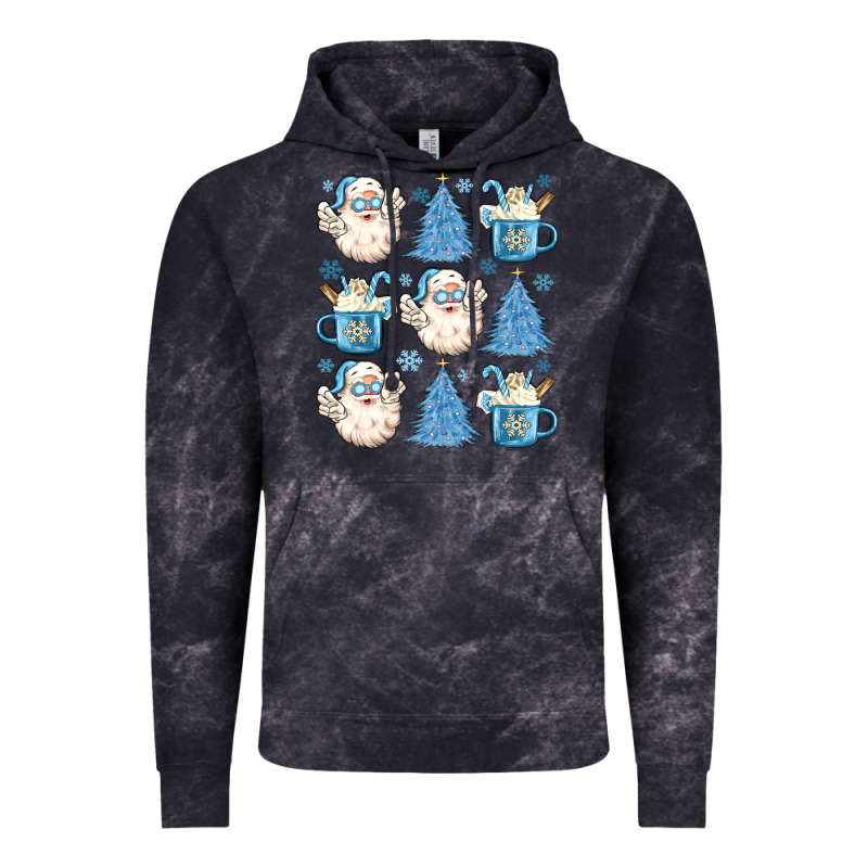 Santa Claus Doodles Christmas Vintage Hoodie by MaliasSmallBusiness | Teevron