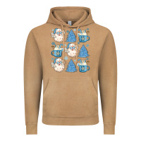Vintage Camel santa claus doodles christmas Vintage Hoodie - MaliasSmallBusiness