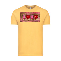 Vintage Mustard Valentine's Day Xoxo Vintage Tee - RanaPortraitStore