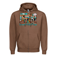 Chestnut lpn licensed practical nurse Zipper Hoodie - JahusDesignShop