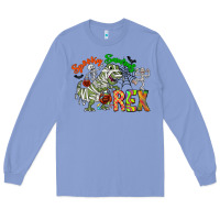 Colony Blue spooky sourus Long Sleeve Tee - CowhideDigitalArt