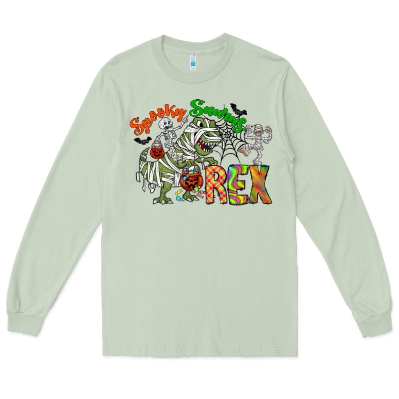 Spooky Sourus Long Sleeve Tee by CowhideDigitalArt | Teevron