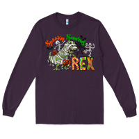 Plum spooky sourus Long Sleeve Tee - CowhideDigitalArt