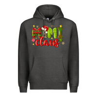 Charcoal Heather mimi claus Premium Hoodie - MaliasSmallBusiness