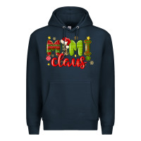 Navy mimi claus Premium Hoodie - MaliasSmallBusiness