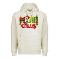 Oatmeal Heather mimi claus Premium Hoodie - MaliasSmallBusiness
