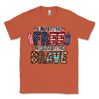 Copper land of the beacause of the brave Classic Tee - CowhideDigitalArt