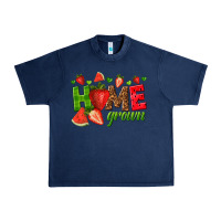 Navy home grown Urban Heavy Tee - texasbilliewilder