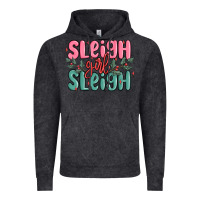 Vintage Black sleigh girl sleigh christmas Vintage Hoodie - MaliasSmallBusiness