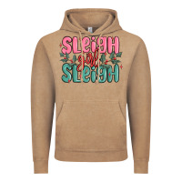 Vintage Coffee sleigh girl sleigh christmas Vintage Hoodie - MaliasSmallBusiness