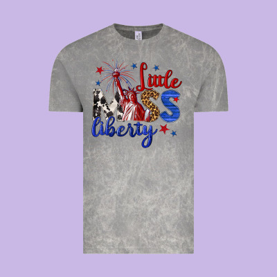 Vintage Tee little miss liberty billie wilder