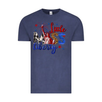 Vintage Denim little miss liberty billie wilder Vintage Tee - texasbilliewilder