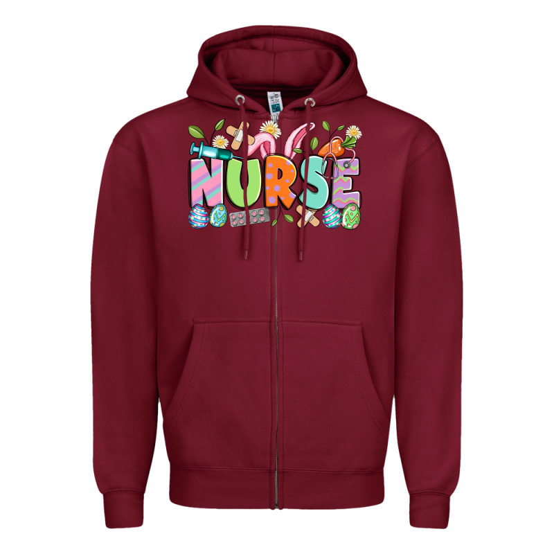 Easter Nurse Zipper Hoodie by Artiststas | Teevron
