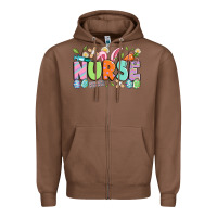 Chestnut easter nurse Zipper Hoodie - Artiststas
