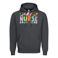 Smoke easter nurse Zipper Hoodie - Artiststas