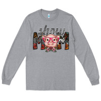 Heather Grey show mom Long Sleeve Tee - SublimationCraftShop