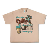 Burro give me coffee to get me started & jesus to keep me going Urban Heavy Tee - BarkalooDesign