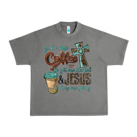 Tornado give me coffee to get me started & jesus to keep me going Urban Heavy Tee - BarkalooDesign