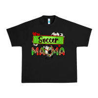Black soccer mama with leopard Urban Heavy Tee - Zillion Design Studio