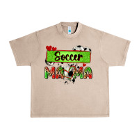 French Oak soccer mama with leopard Urban Heavy Tee - Zillion Design Studio
