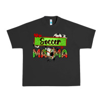 Pigment Black soccer mama with leopard Urban Heavy Tee - Zillion Design Studio