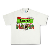 Pistachio soccer mama with leopard Urban Heavy Tee - Zillion Design Studio
