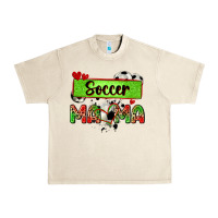 Sandshell soccer mama with leopard Urban Heavy Tee - Zillion Design Studio