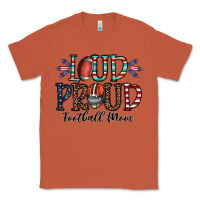 Copper loud proud football mom Classic Tee - CowhideDigitalArt