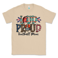 Mushroom loud proud football mom Classic Tee - CowhideDigitalArt