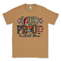 Toasted Coconut loud proud football mom Classic Tee - CowhideDigitalArt